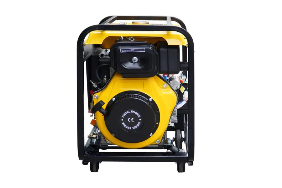 Hi-earns 5KW Open Type air Cooled Diesel Generator DG6000E — image 5
