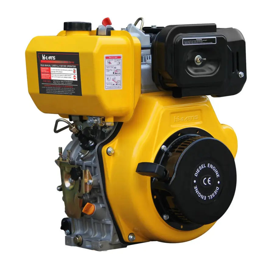 14hp Best Price 192FD 3600rpm Electric Oil Bath air Filter diesel Engine — image 3