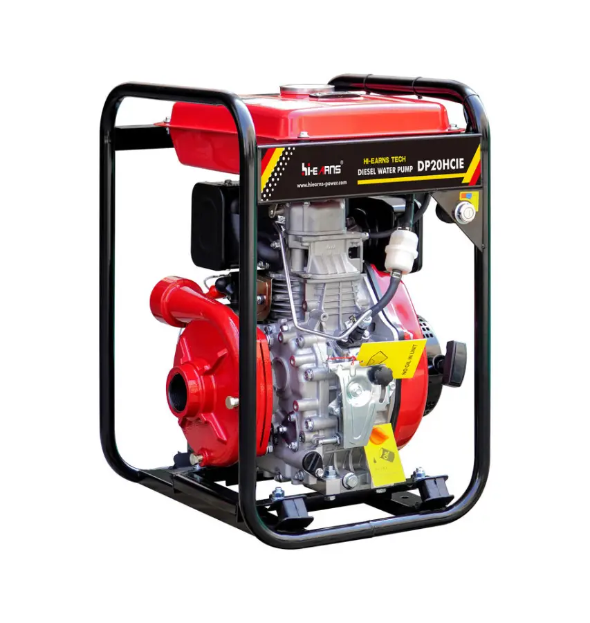 2 Inch 186 90m Head High Pressure Cast Iron Water Pump for Irrigation Hiearns — view 1