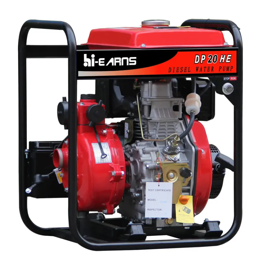 10HP DP20HE 2inch High Pressure diesel Irrigation Electric Water Pump with 186 diesel Engine — view 1