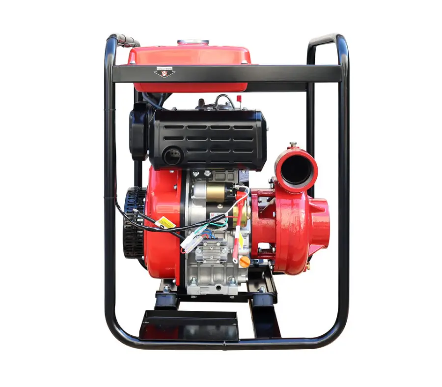 DP40HCI 4inch High Pressure Cast Iron Fire Pump 40m 50m 60m Head 95 100 Cubic Meter Per Hour diesel Water Pump — image 2