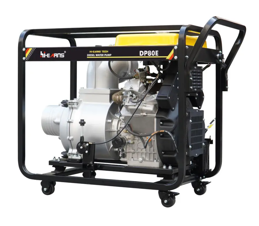 30hp NEW 8inch 200mm air Cooled Two Cylinder Centrifugal diesel Water Pump for Farm — view 1