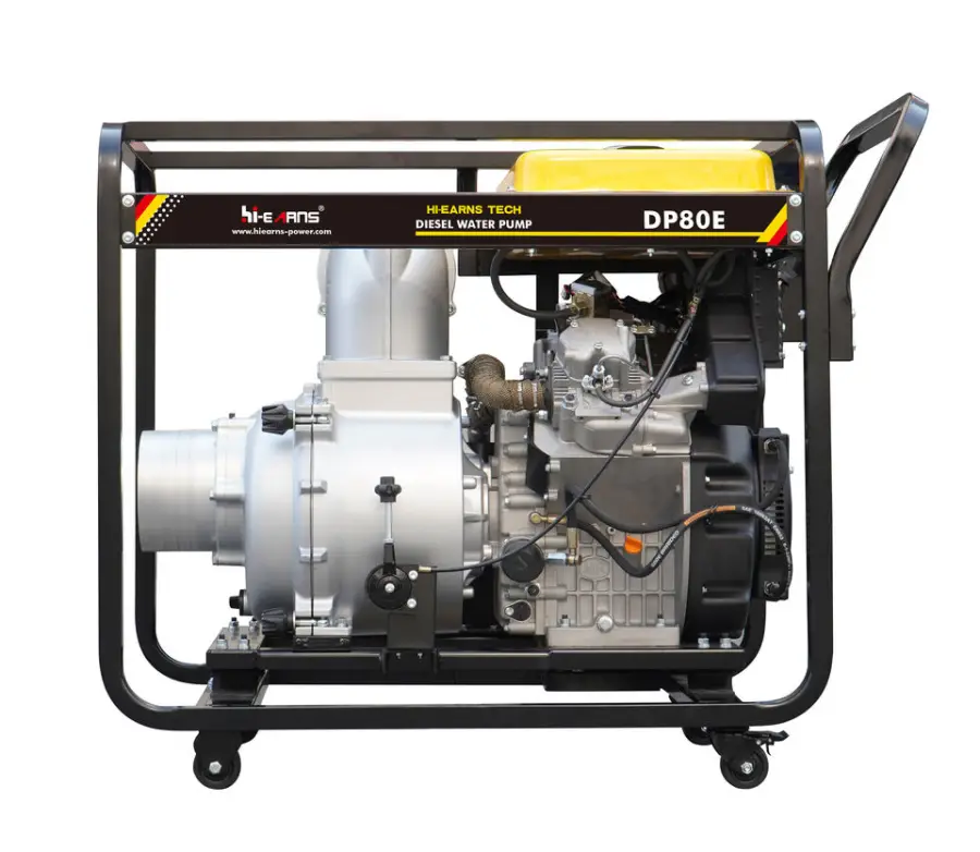 30hp NEW 8inch 200mm air Cooled Two Cylinder Centrifugal diesel Water Pump for Farm — image 3