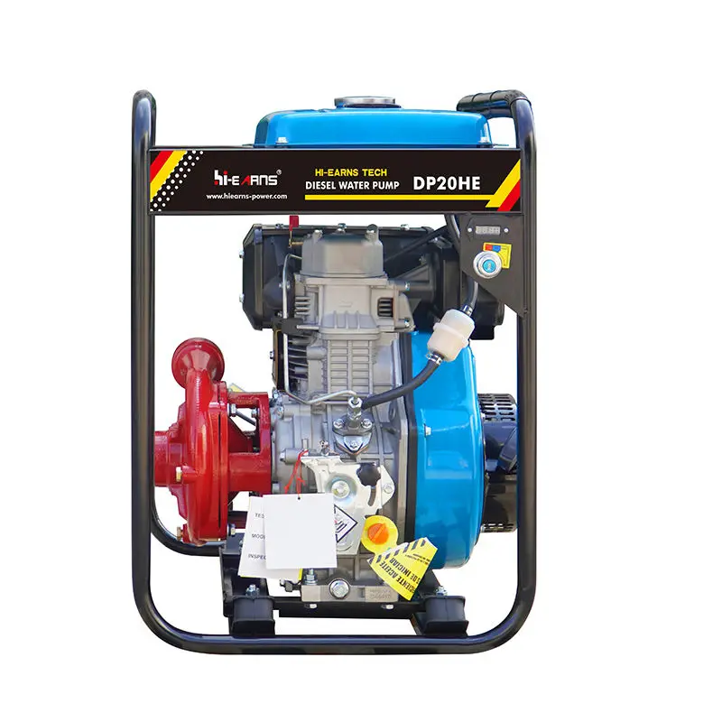 Hiearns 2 Inch Cast Iron diesel Water Pump Use air Cooled System diesel Engine — image 3
