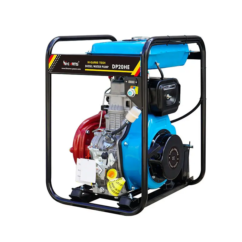 Hiearns 2 Inch Cast Iron diesel Water Pump Use air Cooled System diesel Engine — image 4