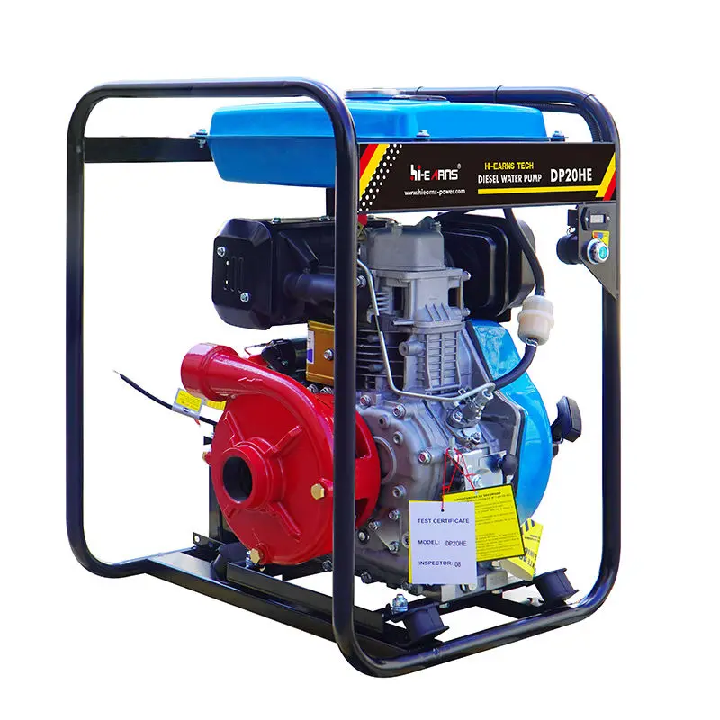 Hiearns 2 Inch Cast Iron diesel Water Pump Use air Cooled System diesel Engine — image 5