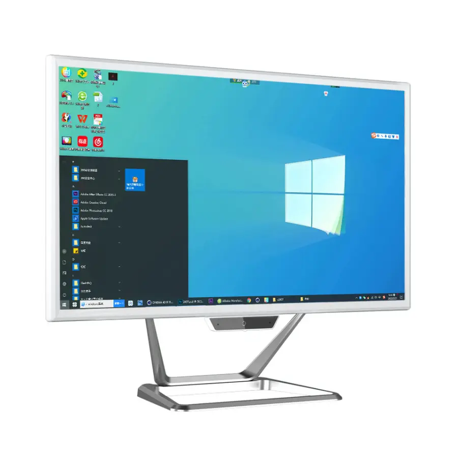 Hardware & Soft Aio Computador Desktops 21.5 23.8 Inch Computer Desktop Core I3 I5 I7 PC Gamer Gaming Laptop All in One Computer — image 3