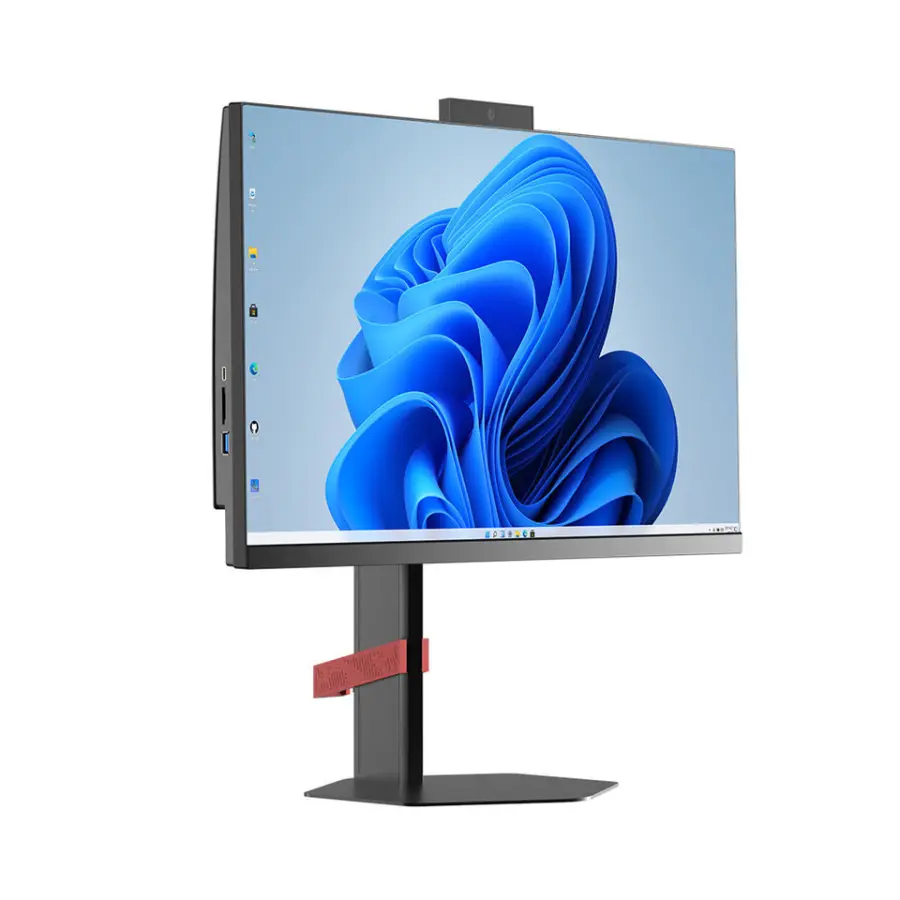 High Quality 23.8" 21'' Touch Screen All in One Pc Intel Core I7/i5/i3 J4125 Cpu Candy Bar Monoblock Gaming Desktop Computer — image 4