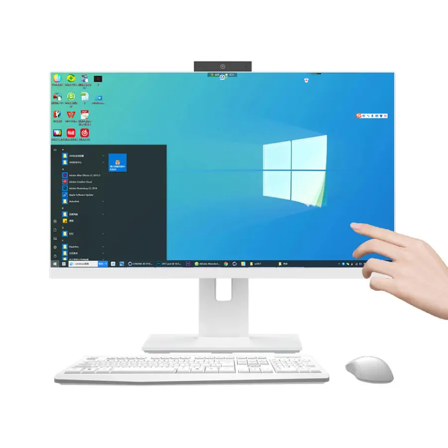 Factory Wholesale I5 3.0ghz Processor Computer All in One Pc Desktop Work Station All in One Computer I5 Monoblock Pc — view 1