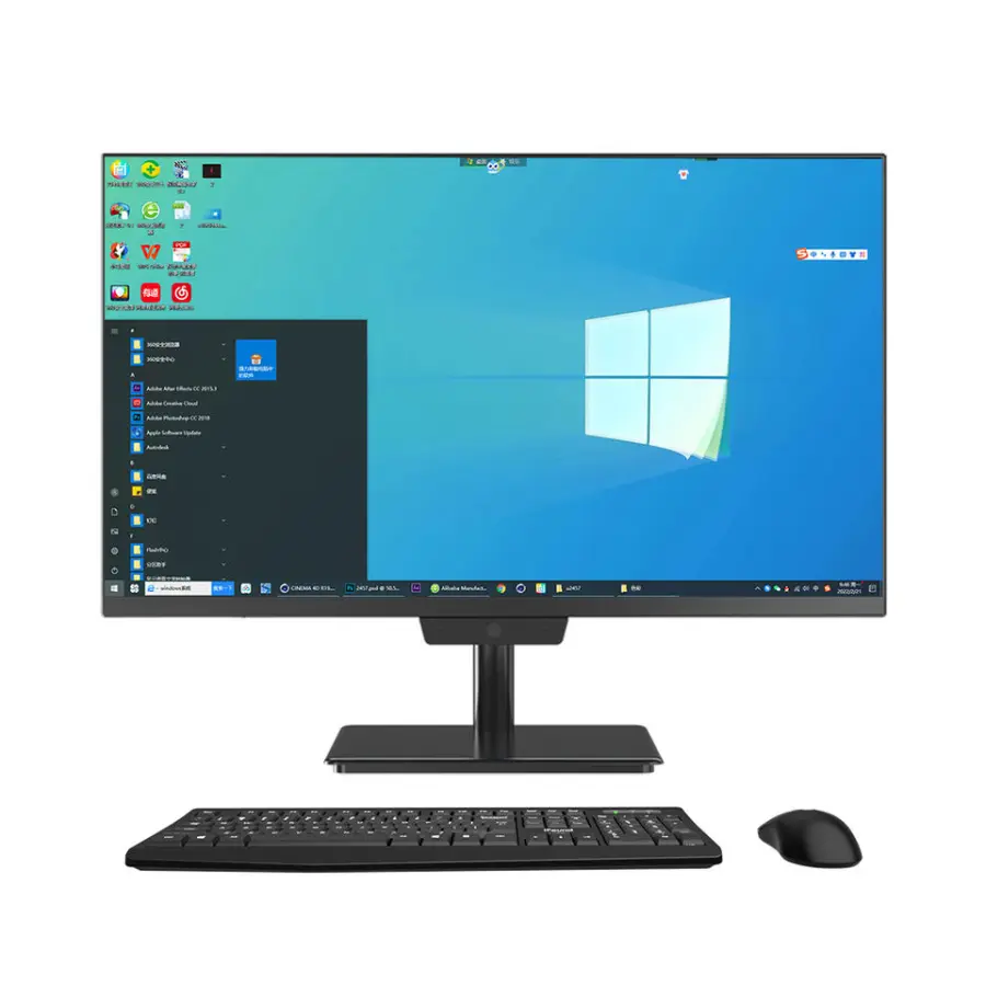 Oem 21.5 & 23.6'' Touchscreen Computer Set All-in-one I3 12100 8gb Ram 512gb Ssd Business Desktop Aio All in One Pc — view 1