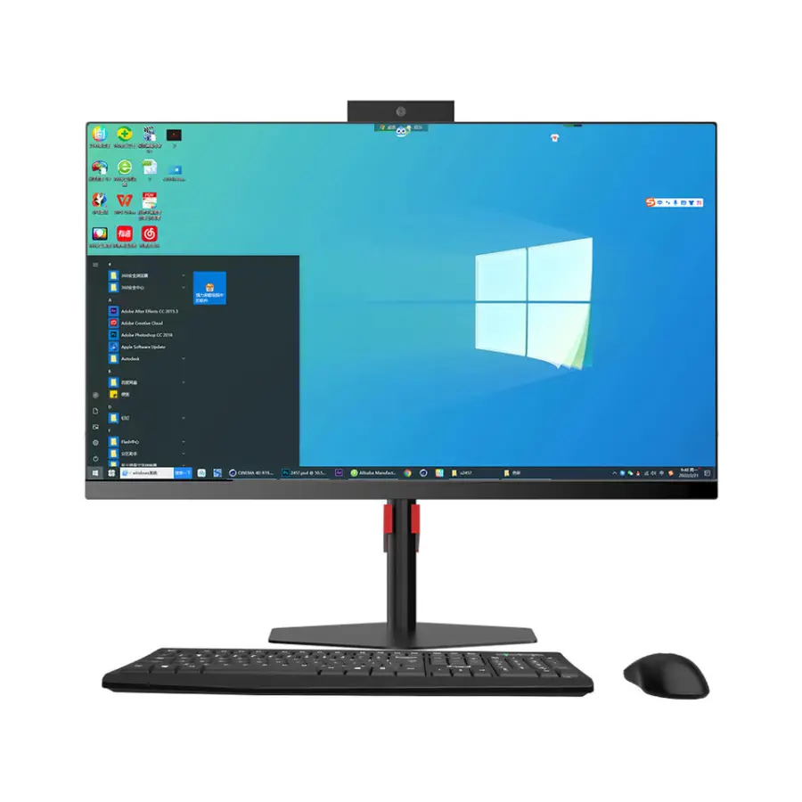 Aio Desktop Computer All in One Pc Borderless 27 Inch Ips Independent Graphic Card Intel I3 I5 I7 Ddr4 Office Home Pc Al — view 1