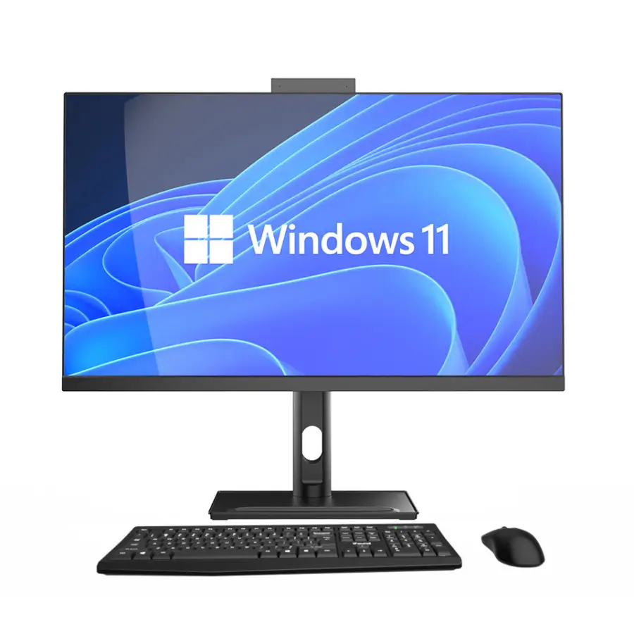 All in One Pc 23.8 Inch Desktop Computer 4-12th Gen Intel Core I3 I5 I7 I9 Full Set Gaming Business All in One Computer — view 1