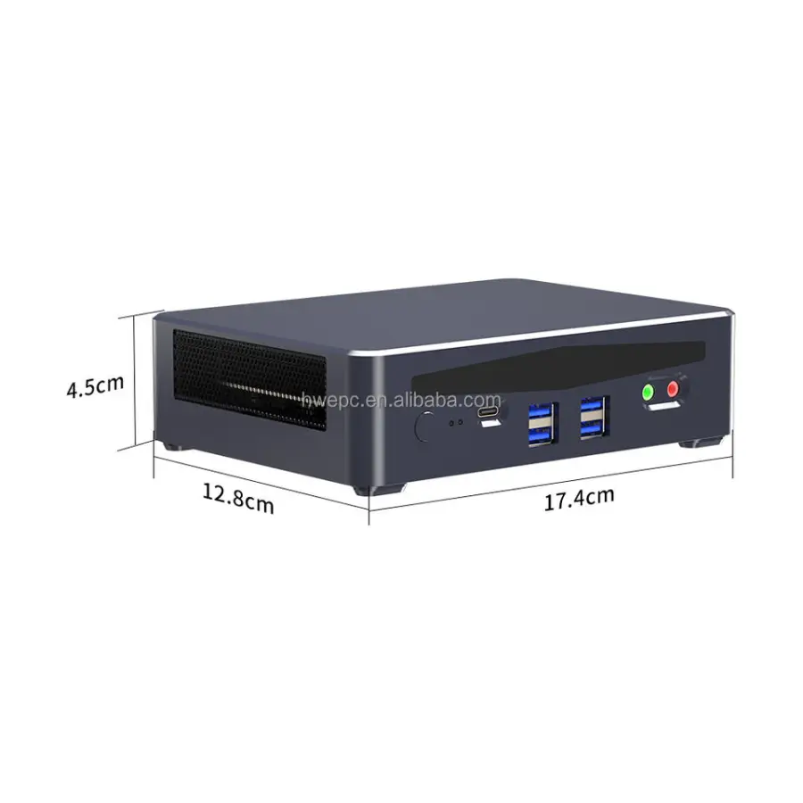 12th Gen Core I7 Mini Pc 1280p 8 Cores Triple Display Output M.2 Pcie Nvme Ssd 32gb Ram Win11 Linux Computer Mini Gaming Pc — image 3