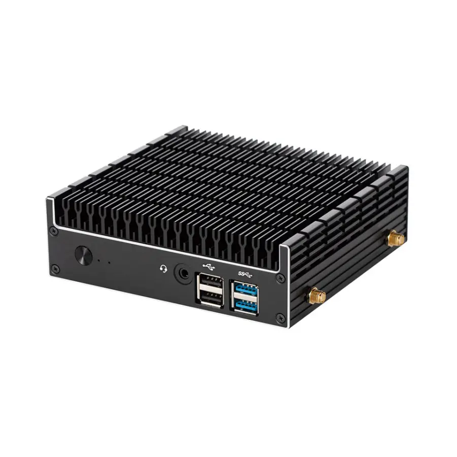 Factory Cheap Mini Computer Pc Intel Celeron Win 10 Nuc Nano Fanless Industrial Mini Pc Computer Desktop All in One — image 3