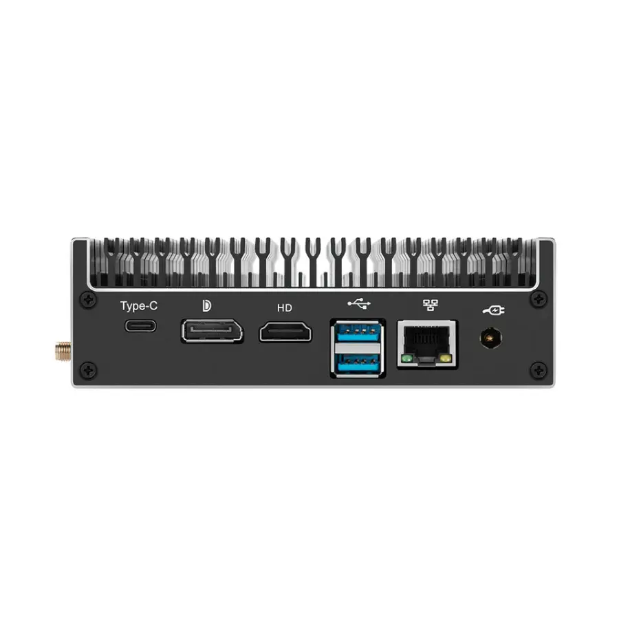 Factory Cheap Mini Computer Pc Intel Celeron Win 10 Nuc Nano Fanless Industrial Mini Pc Computer Desktop All in One — image 5