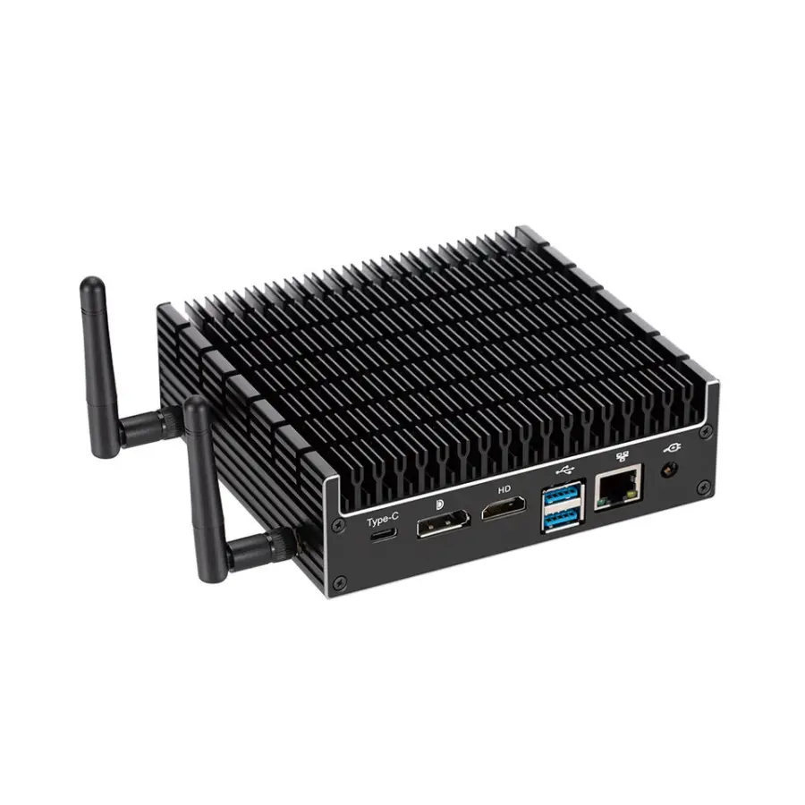 Factory Cheap Mini Computer Pc Intel Celeron Win 10 Nuc Nano Fanless Industrial Mini Pc Computer Desktop All in One — image 7