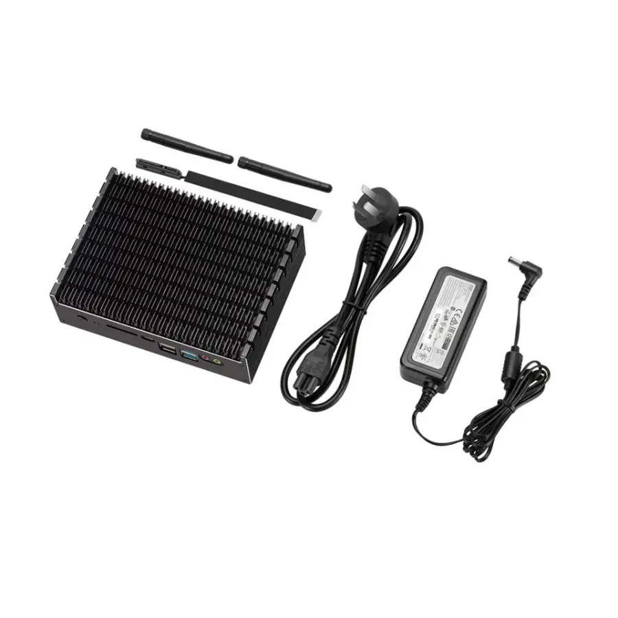 Mini Desktop Computer Intel Gaming Pc Core I7 2xGigatbit Ethernet All in One Industrial Pc Fanless Pc Mini Computer — image 7