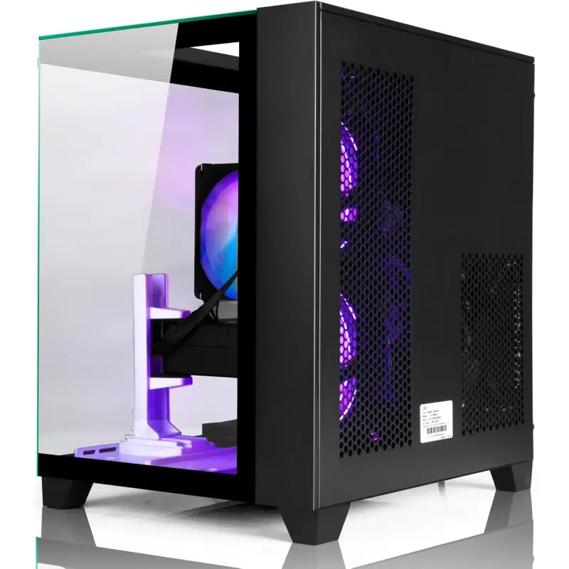 PC Desktop Ryzen 5 | 16GB DDR3 RAM | GeForce RTX 1060 8GB | High-Performance Gaming & Design Computer, Black pc gaming — image 5