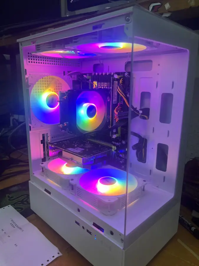 AOTESIER PC Gaming With Core i7 Processor/256G SSD 8GB /16GB RAM 3200MB DDR3/Windows 11 HD Graphics 4600 Graphics/ white — image 4
