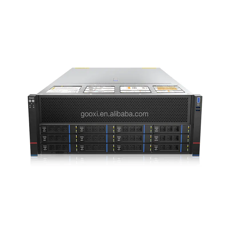 4U 8GPU Dual-width, Full-height, Full-length GPUs AMD EPYC 7003/7002 Ai Server for 8*4090 DDR4 SYR4108G-D12R-G3 — view 1