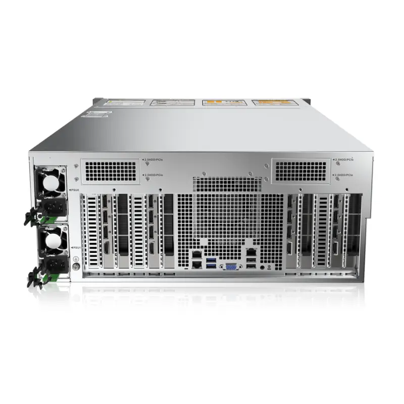 Cloud Computing Gpu Server Gooxi SY4104G-D12R-NV-G4 Xeon 6434 Cpu 4u 4 Gpu Server — view 1