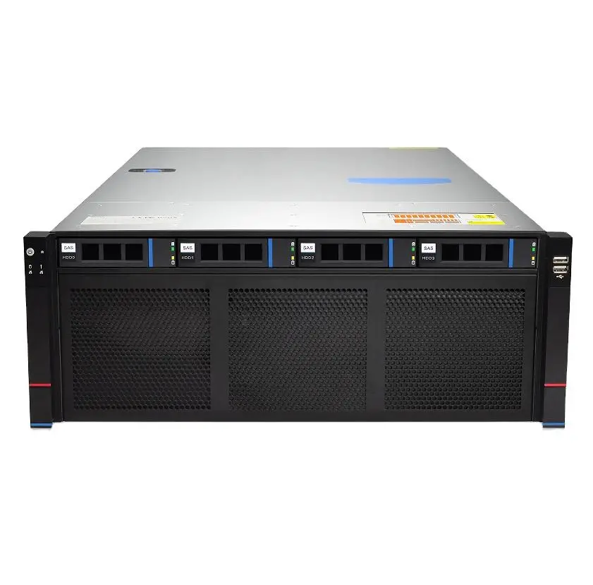 Intel 8pcs RTX Geforce 4070 Ti Graphic Card AI Server 4U GPU Server — view 1