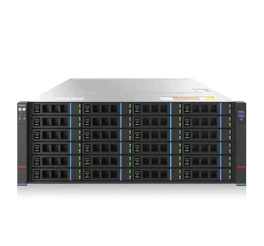 Gooxi 4U 36-Bay 4210R 32GB 1.92TB Barebone Server Stock Rack with 32GB RAM and 1.92TB Storage — view 1