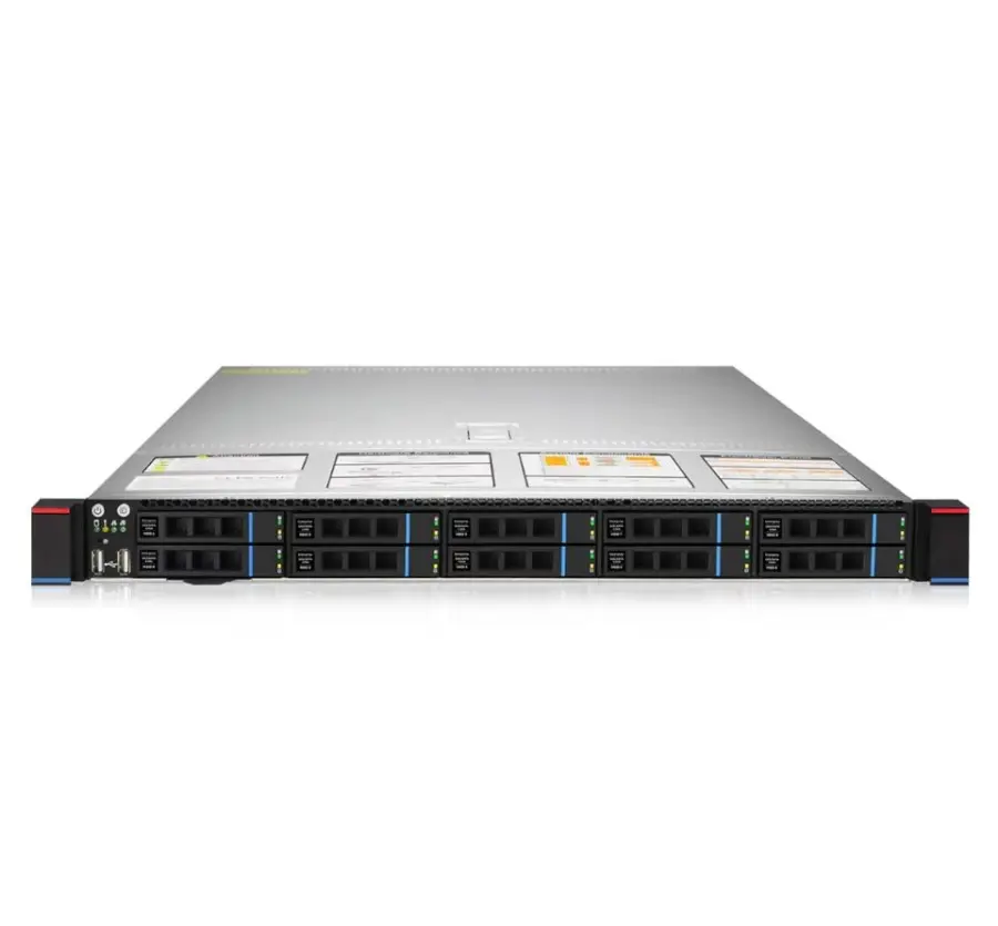 1U 10-Bay 4208 CPU Purely Platform Server Barebone 1U Rack Server with Stock Status — view 1