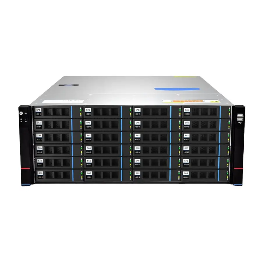 Gooxi 4U 36*2.5 4314 2.4G 32GB 600GB HDD SL401-D36RE-G3 Ai Computing Rack in Stock — view 1