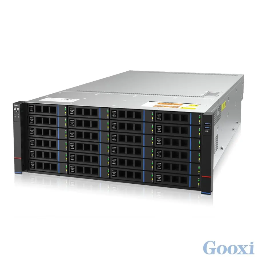 Gooxi 4U 36*2.5 4314 2.4G 32GB 600GB HDD SL401-D36RE-G3 Ai Computing Rack in Stock — image 4