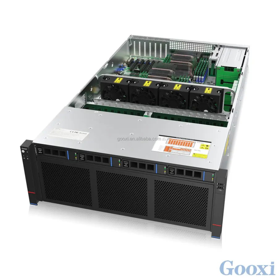 AS4110G-D10R-G3 8x 4070Ti 12GB GDDR6X 32-Core 4U GPU Rack Server Intel Xeon 3rd Gen Processor Stock Optimized AI Deep Learning — image 4