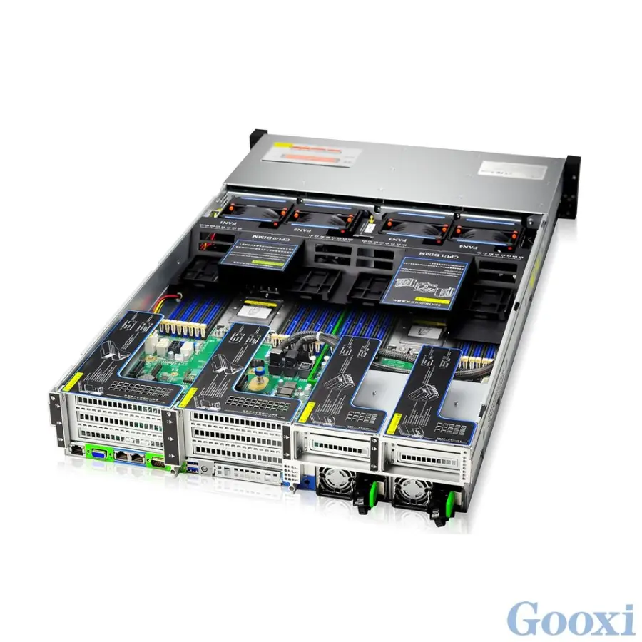 Customized Gooxi SR201-D08R Rack Server with AMD EPYC 7003 Series CPU in Stock with 3 Year Warranty — image 4