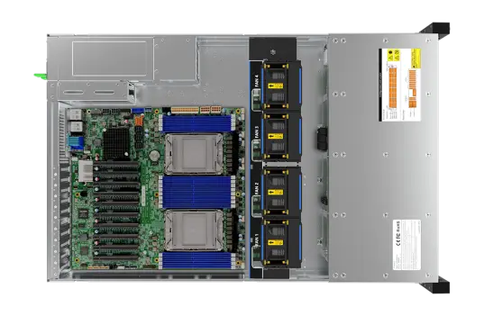 2U12 Bay Dual AMD ROME/MILAN Server Barebone — image 2