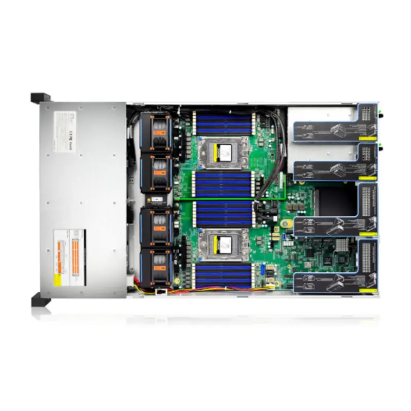 Gooxi 2u Rackount Server SR201-D25RE AMD EPYC 7601 2.2GHz Cpu 25 Bays Server — image 4