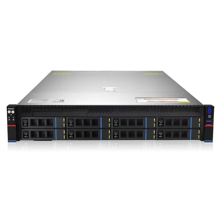 Manufacturer's Hot Sale SR201-D08R-G2 AMD EPYC 92244800/4400 DDR5 RDIMM Memory Ready Stock Server with Rack Configuration — image 3