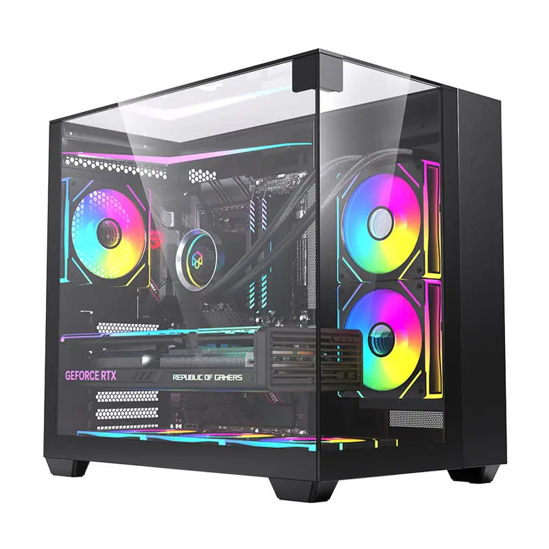 ATX Gaming Desktop PC i5-13400F RTX 4060 16GB RAM 512GB SSD Good Heat Dissipation Full Set Host for E-sports and Entertainment — image 3