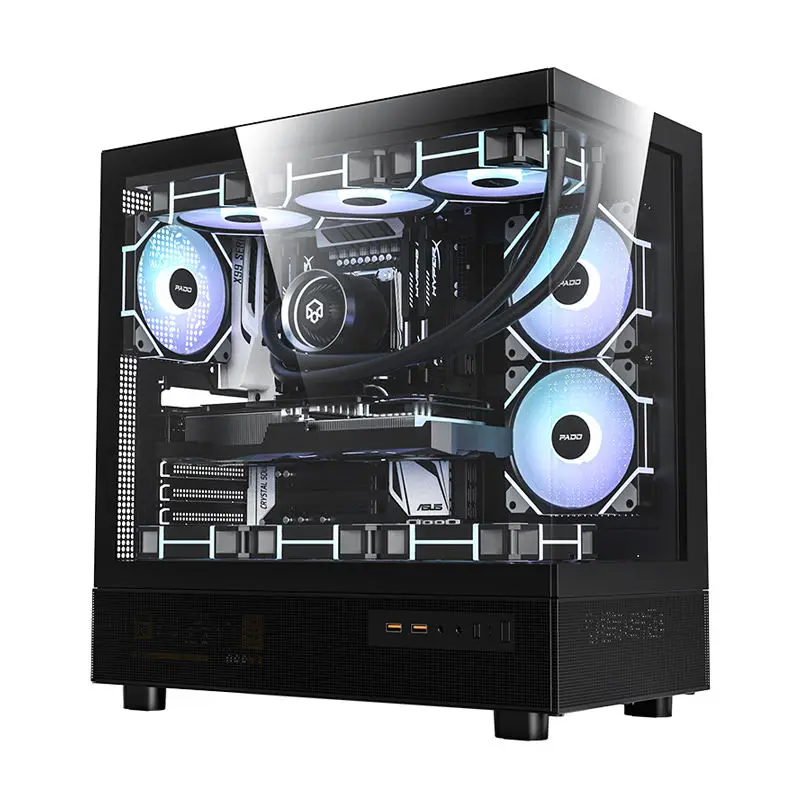 I7 Desktop Computer RTX3060 12GB Graphics Card 16GB DDR4 RAM 512GB SSD Assembled Gaming PC for Office Work Business DIY — image 3