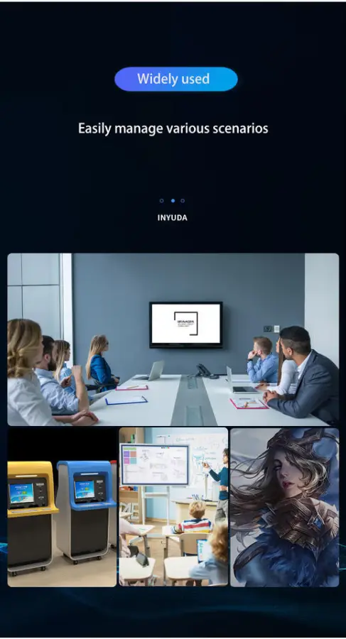 Business Mini PC Computer Intel Quad-Core 8GB DDR4 256GB SSD Windows 10 Pro VESA Mountable Silent Office Desktop — image 5