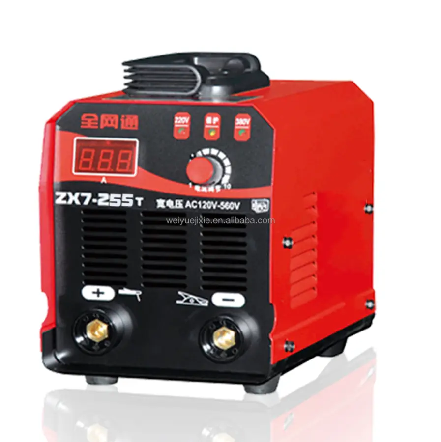 New High Quality 8.1KVA High Power MIG & Manual Stick Welder with Wire Feeder Stainless Steel Inverter IGBT Technology — view 1