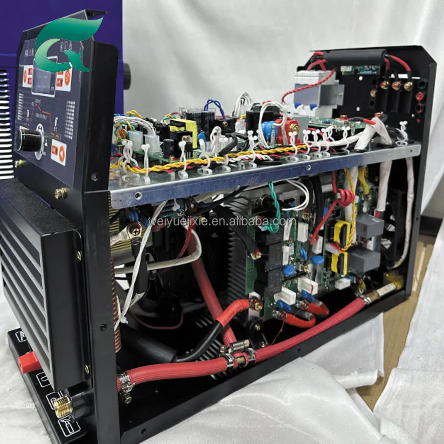 New High Quality 8.1KVA High Power MIG & Manual Stick Welder with Wire Feeder Stainless Steel Inverter IGBT Technology — image 6