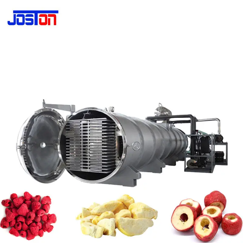 Industrial Lyophilizer Large Capacity Freeze Drying Equipment Machine Frozen Fruits Vegetable Pet Snacks Vacuum Dryer — image 3
