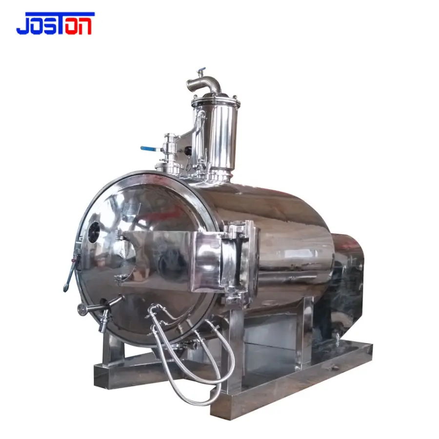 JOSTON SS304 SS316L Jacket Double Vacuum Harrow Dryer with Solvent Recovery System for Milk Coffee Food Industry — view 1