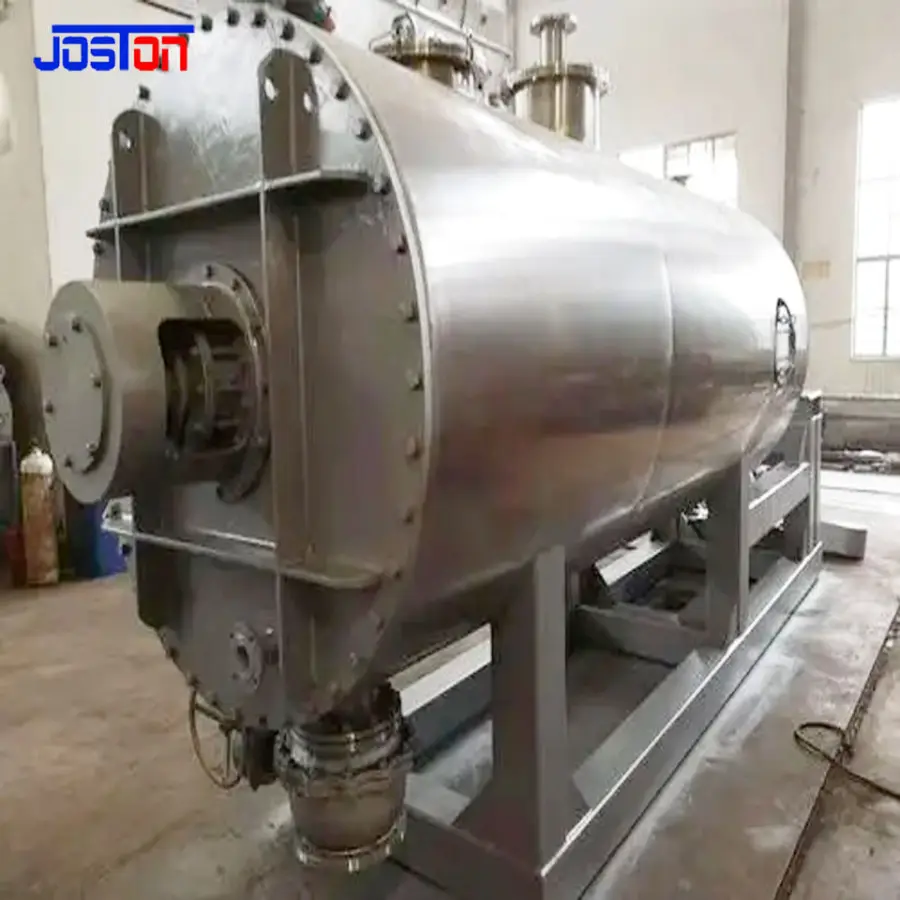JOSTON SS304 SS316L Jacket Double Vacuum Harrow Dryer with Solvent Recovery System for Milk Coffee Food Industry — image 3