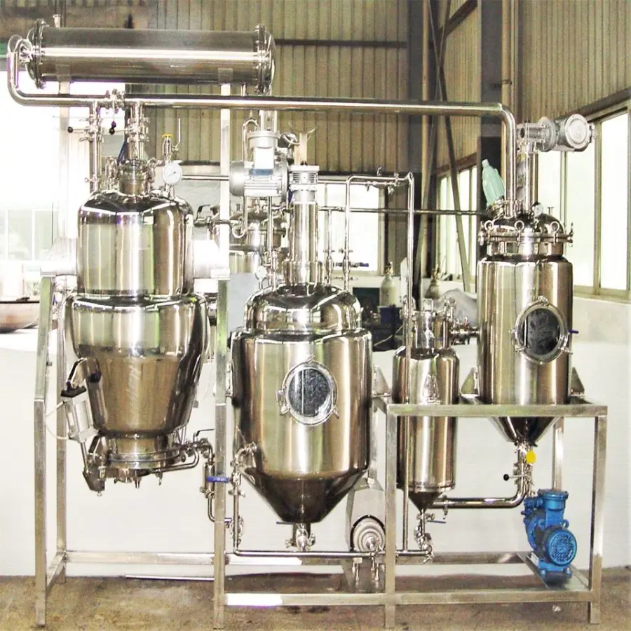 Stainless Steel Small Capacity Multifunctional Pilot Electrical Heating Extraction Equipment — image 5