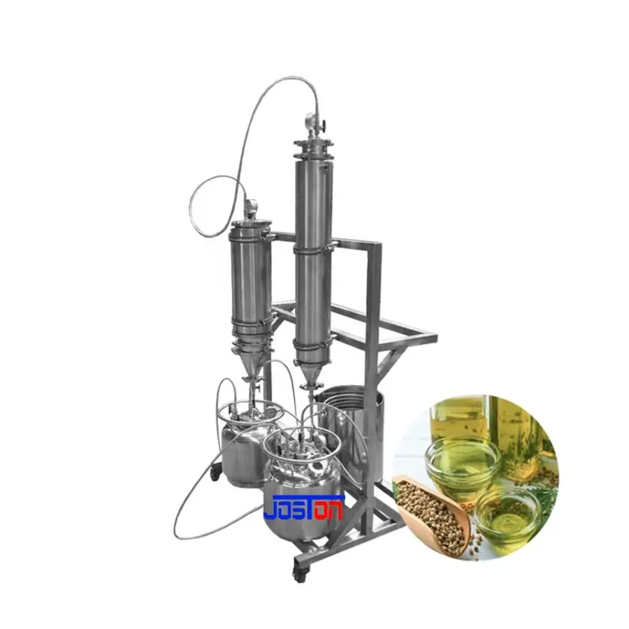 Homemad Extraction SS316L Lab Scale Oil Closed Loop Extraction Machine Stainless Steel Manufacturing Plant Liquid — view 1