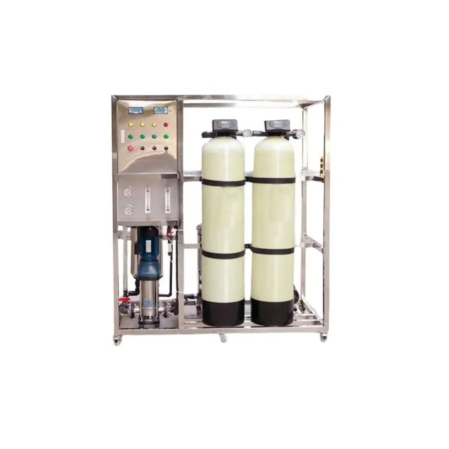Epoxy Filter Machine Press Filtration Hepa Ion Exchange Purifier Tank Pure Water 300L Resin Filter Machine Water Desalin — view 1