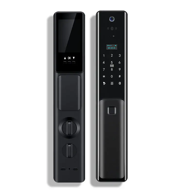 Sinovo Real Time Video Intercom TUYA WIFI Face Recognition Smart Door Lock With Camera Digital Keyless Smart Lock — view 1