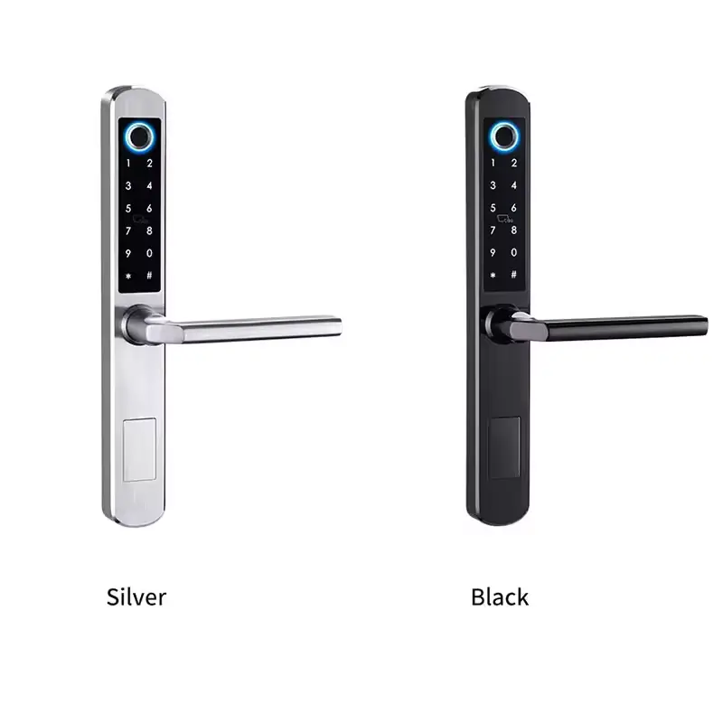SinovoTEC FM-63 Stainless Steel Biometric Fingerprint Digital Lock Ttlock APP NFC Support Smart Anti-Theft Mortise 3585 4 AAA — image 4