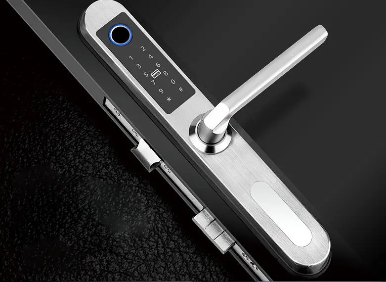 SinovoTEC FM-63 Stainless Steel Biometric Fingerprint Digital Lock Ttlock APP NFC Support Smart Anti-Theft Mortise 3585 4 AAA — image 7