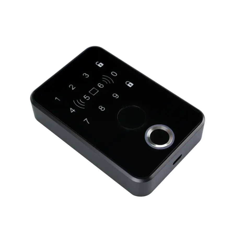 Sinovo Low MOQ Smart Deadbolt Lock Tuya App Remote Control Keyless Entry Memory Card for Aluminum/Wood/Stainless Steel D — view 1